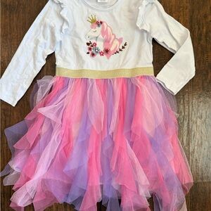 Pink and White Unicorn Princess Costume